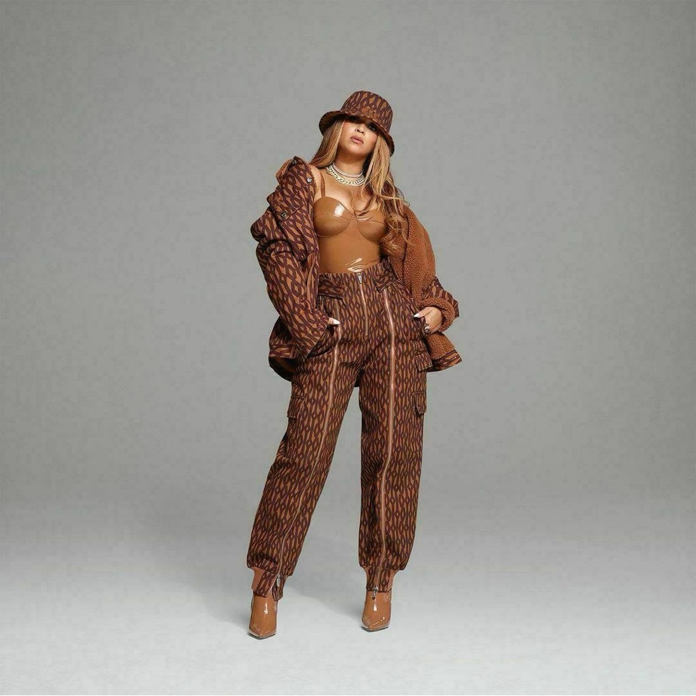 Ivy park adidas brown jacket deadstock